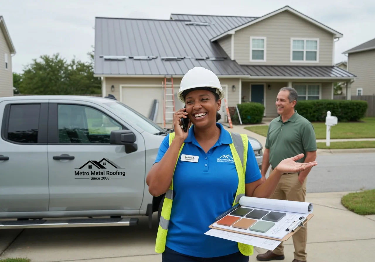 Storm Damage Metal Roof Repair in Beach Lake, PA